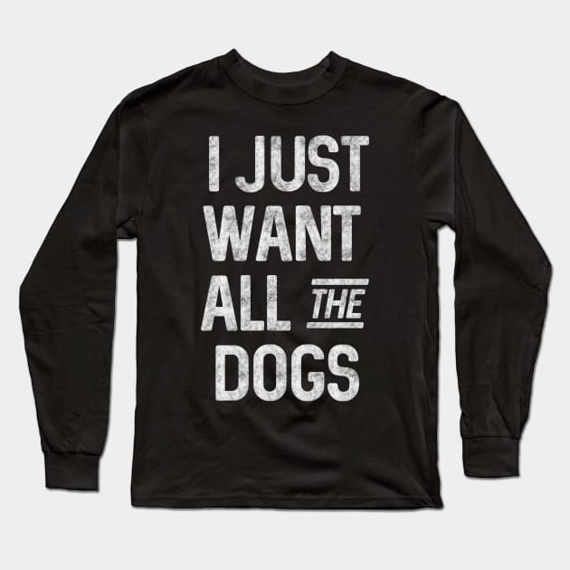 All the dogs Long Sleeve T-Shirt by Life thats good studio